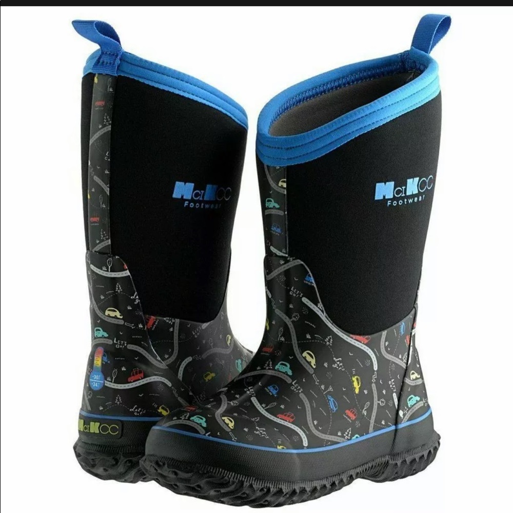 MciKcc Kids Waterproof Rain Boots Snow Boots NWT